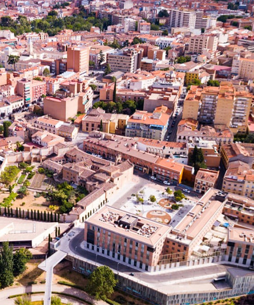 Vista aérea de Guadalajara